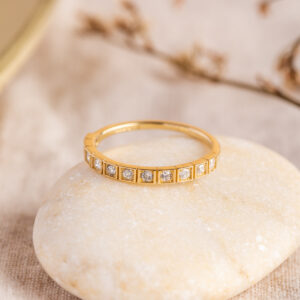 טבעת זהב יהלומים
