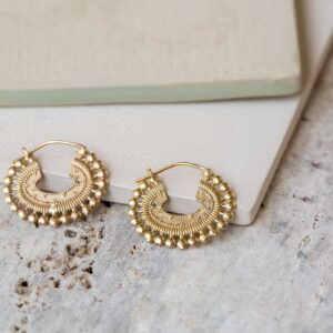 עגילי ציפוי זהב